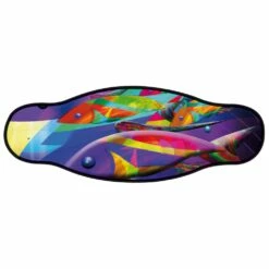 Neoprene Mask Strap Psychedelic Double Layer