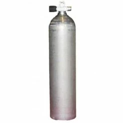 BTS Luxfer Aluminium Scuba Tank Dirty Beast 5.7L 207 Bar Left Expandable Valve