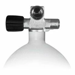 BTS Steel Scuba Tank 10L 230 Bar Left Expandable Valve