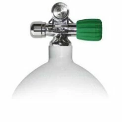 BTS Steel Scuba Tank 20L 230 Bar EU Nitrox Right Expandable Valve