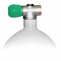 BTS Steel Scuba Tank 2L 230 Bar Rebreather Valve EU Nitrox