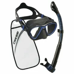 CRESSI Quantum Itaca Ultra Dry Snorkeling Mask Kit