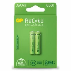 GP Recyko R3 AAA Rechargeable Battery 2 Units