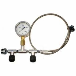 Oxygen Equalizer NEVOC W30x2 Connector To DIN 200/300 With Flow Control