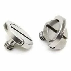 1/4-20 Hinged D-Ring SS Screws