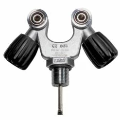 Inox Double Oulet Valve M25