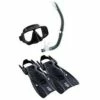UP0101 Mask&Tube&Fin Snorkeling Set